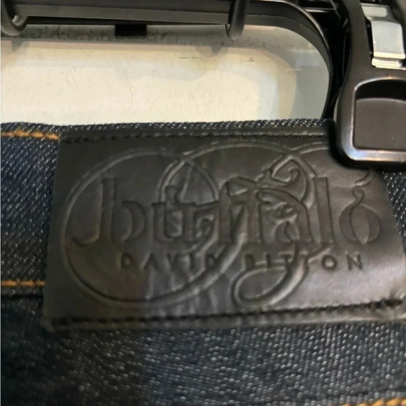 Buffalo by David Britton womens  jeans Star regular rise stretch cigarette dark - Picture 4 of 7